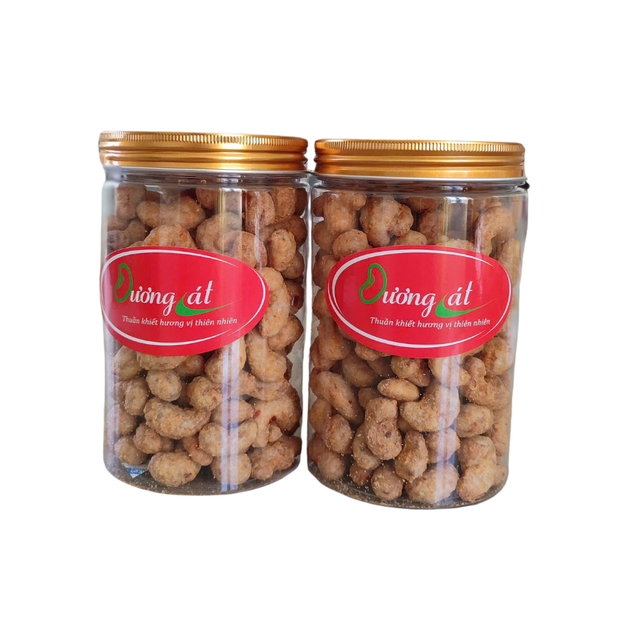 HẠT ĐIỀU TỎI ỚT HỦ 500G 3 ✅ Xuất xứ: Việt Nam. Thương Hiệu: Dương Cát ✅ Trọng lượng: 500gr ✅ Đóng gói: Lon pet ✅ Thành phần: Hạt điều, tỏi, ớt, đường, muối. ✅ Sản phẩm phù hợp: Ăn vặt, khai vi.