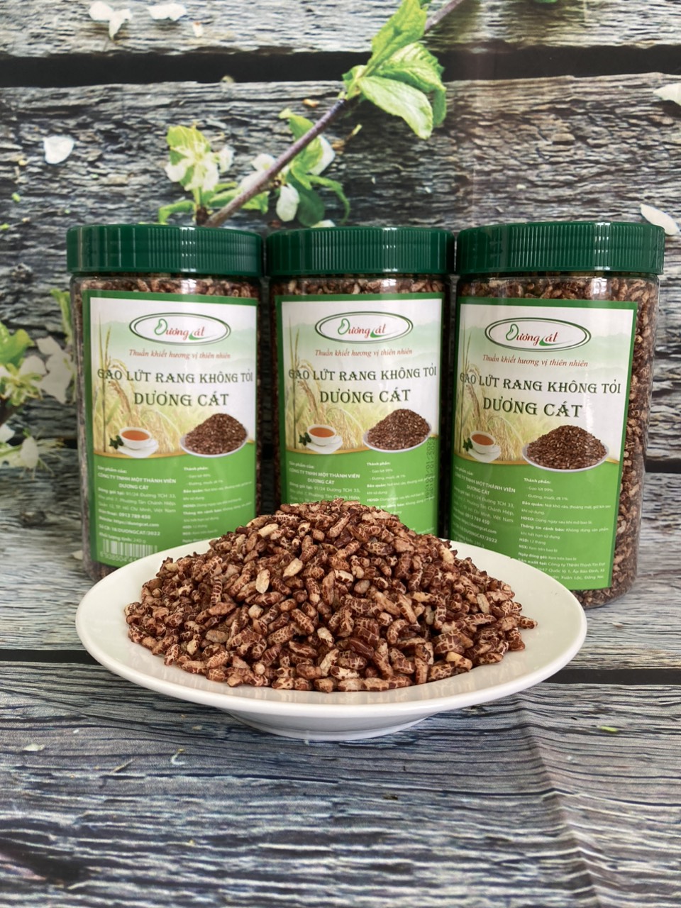 GẠO LỨT RANG KHÔNG TỎI 300GR 2 Gạo lứt rang không tỏi 300g
