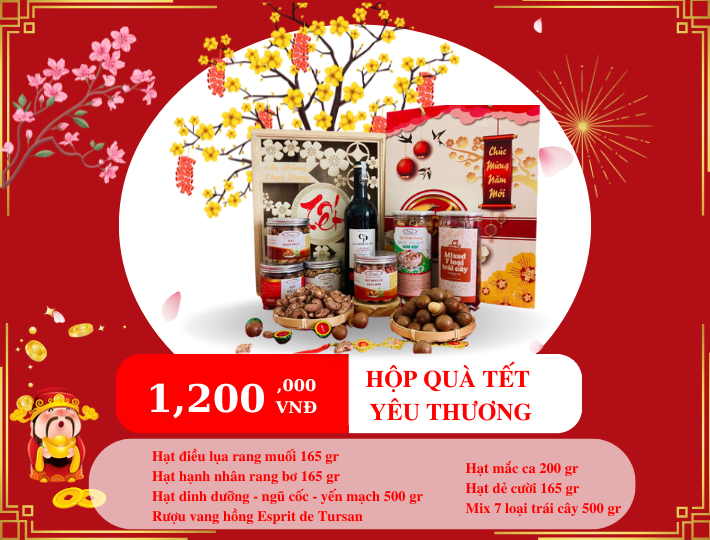 HỘP HẠT DINH DƯỠNG QUÀ TẶNG YÊU THƯƠNG 2 HOP QUA TET YEU THUONG1
