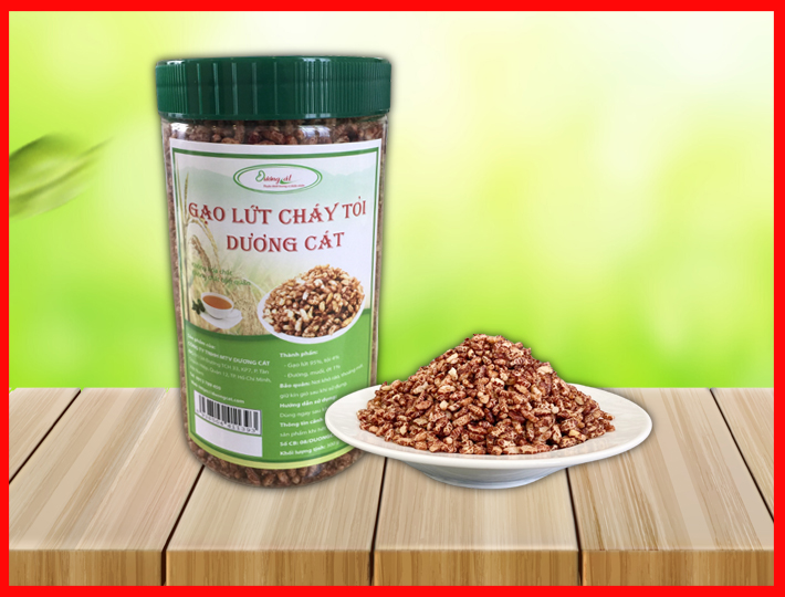 GẠO LỨT CHÁY TỎI 300GR