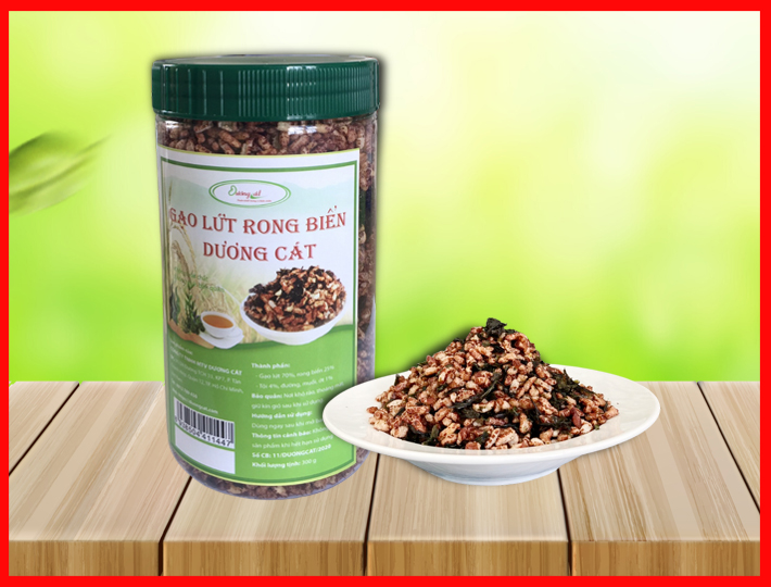 GẠO LỨT RONG BIỂN 300gr