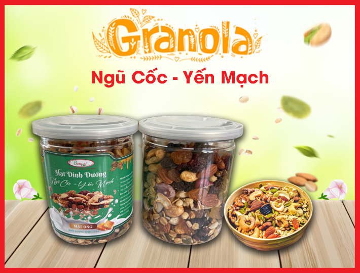 Honey Flavored Oatmeal Granola Jar 250g 1 Honey Flavored Oatmeal Granola Jar 250g