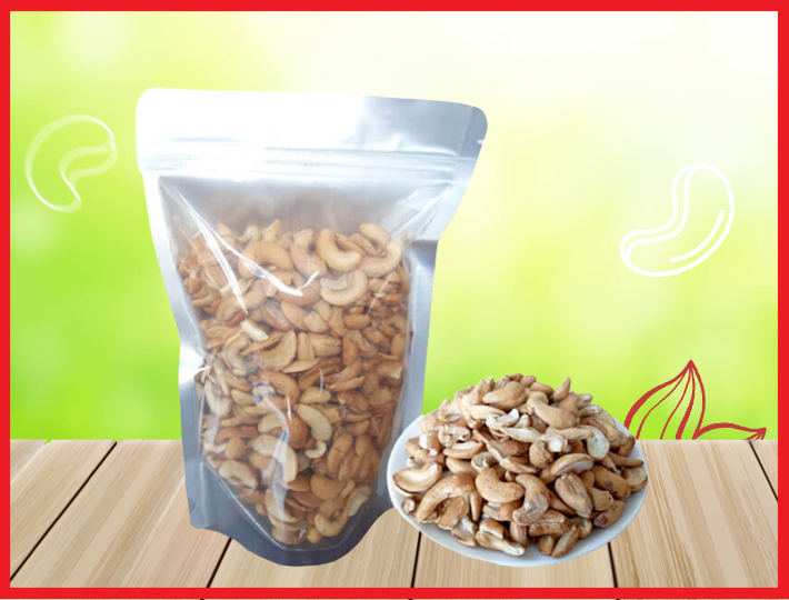 SALT ROASTED CASHEW NUT 1/2 - 500G