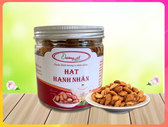 Hạt hạnh nhân rang bơ 165g