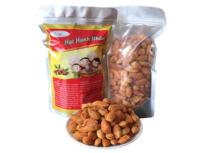 Hạt hạnh nhân nguyên vỏ rang bơ