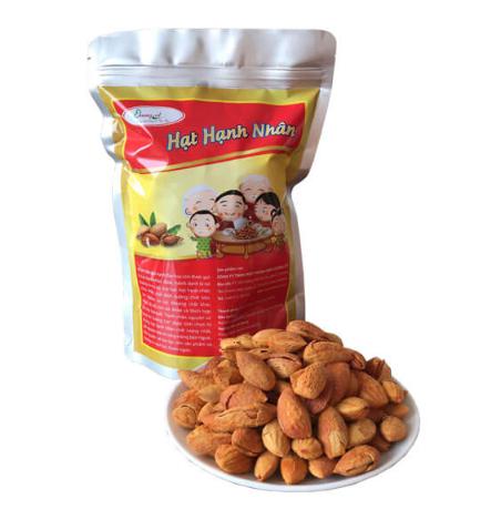 Hạt hạnh nhân nguyên vỏ rang bơ thực tế
