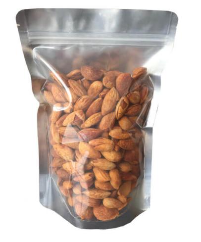 Hạt hạnh nhân nguyên vỏ rang bơ trong túi zip