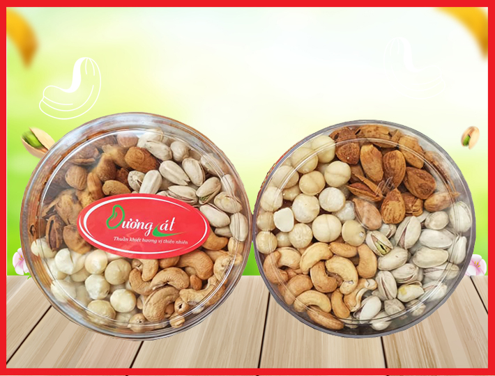 HẠT MIX TỨ VỊ TRÒN 500GR