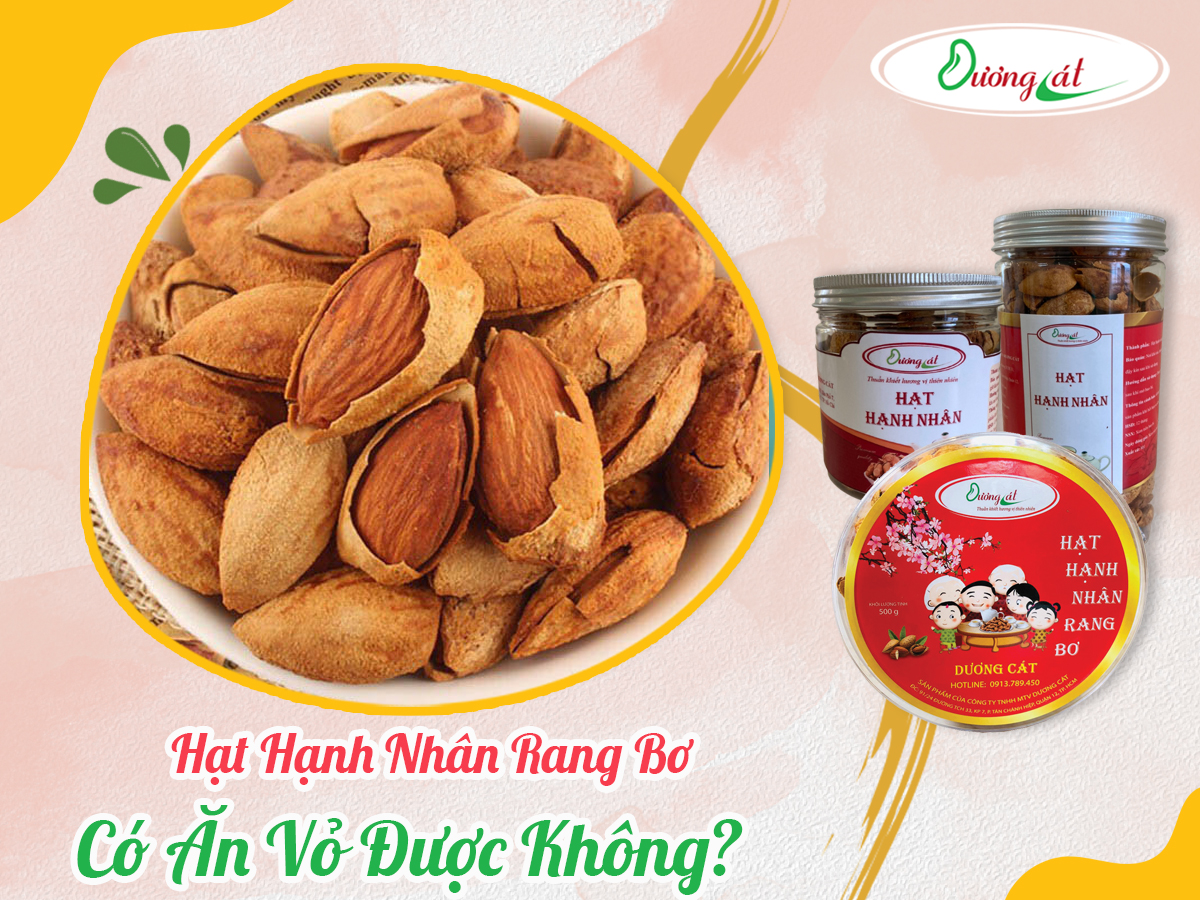 Hạt hạnh nhân rang bơ